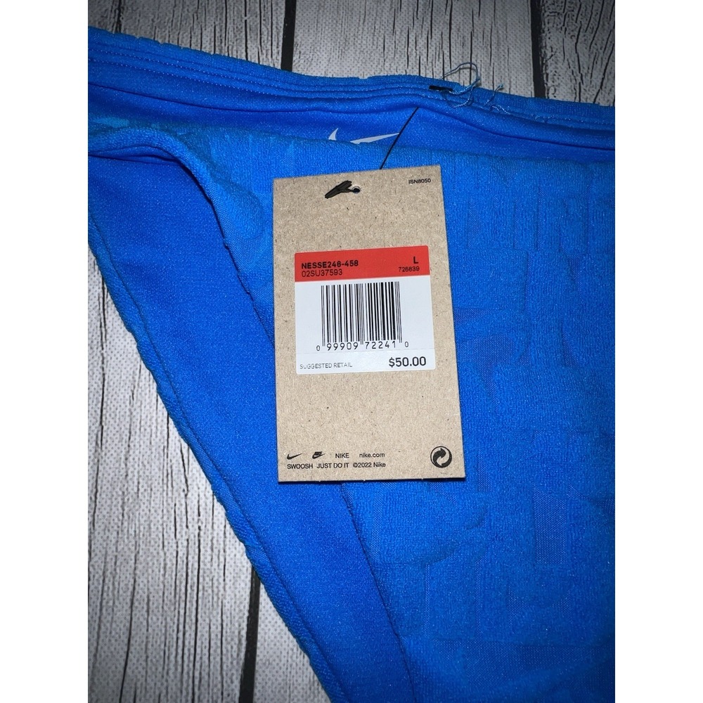 Nike Swim String Bikini Bottom Swimsuit Move to Zero Women's Size L NWT - Picture 5 of 8